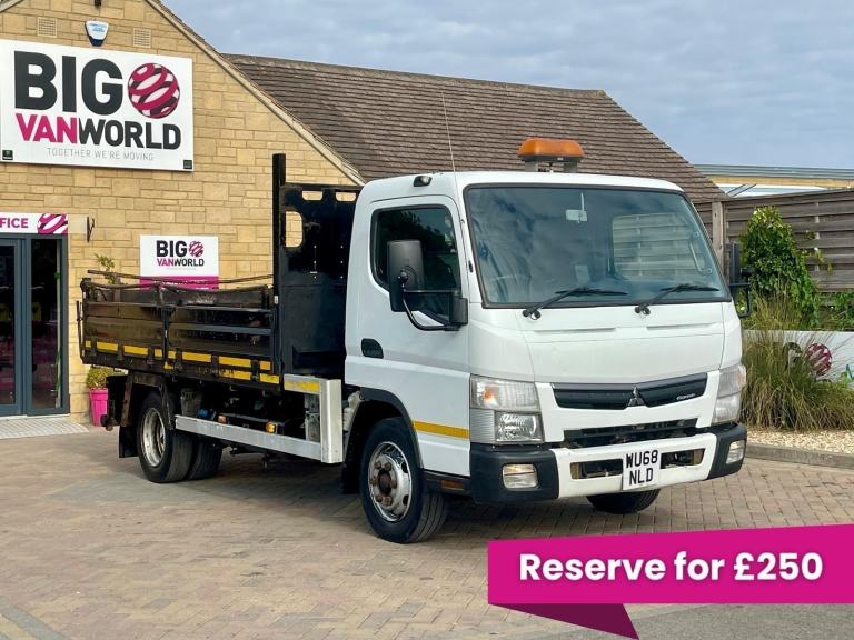 2018 Mitsubishi Canter 7C15 34 4X2 DAY CAB 7.5TONNE HGV 12FT TIPPER