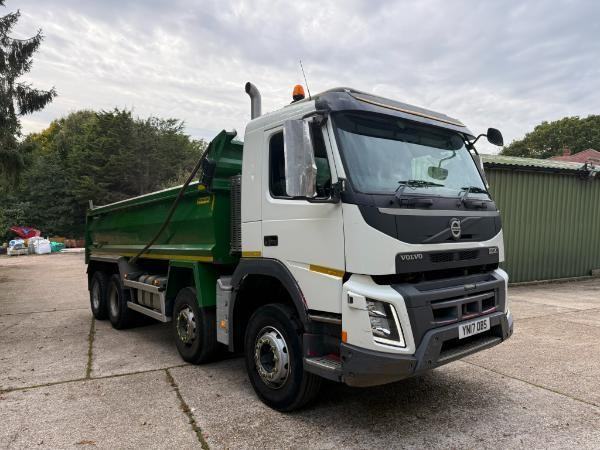 image for Volvo FMX420 Steel Body Tipper Auto Release Tailboard On Board Weigher