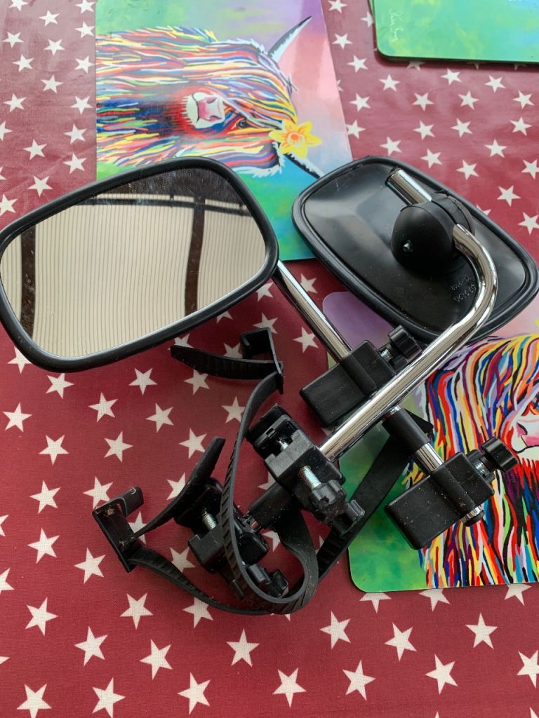 Caravan towing mirrors