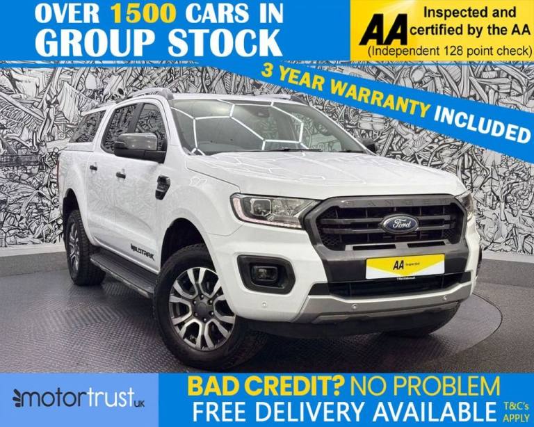 2022 Ford Ranger 2.0 EcoBlue Wildtrak Pickup Double Cab 4dr Diesel Auto 4WD Euro 6 (s/s) (21 PICK...