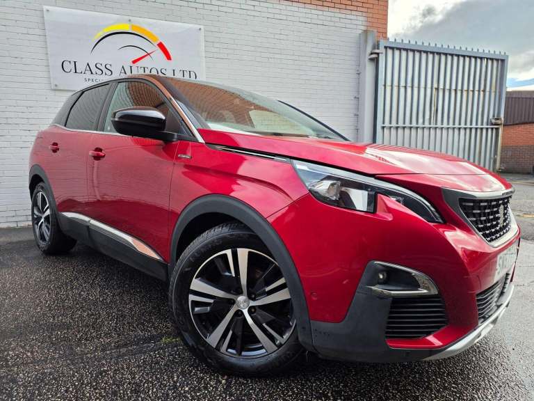 2017 Peugeot 3008 1.6 THP GT Line 5dr EAT6 HATCHBACK PETROL Automatic