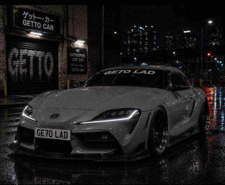 GE70 LAD / GETTO LADS Car Number Plate