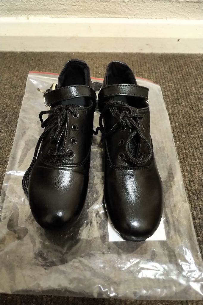 Irish Dancing Heavy Shoes with Buckles Size 2