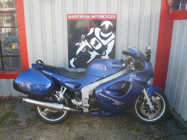 Triumph Sprint 955 ST SPORTS TOURER LUGGAGE GT 1050 FSH T595 DAYTONA FJR CBR R S