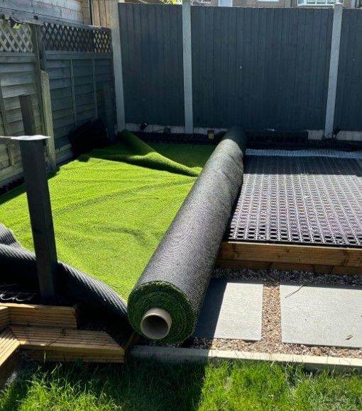 All Year Purpose Premium Astro Turf for Outdoor Patio Area | Easy Maintenance Grass