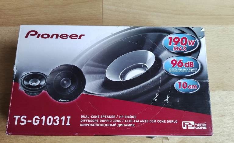 Pioneer Car Speakers - TS-G1031I