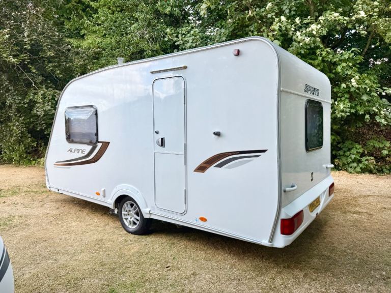 Sprite Alpine 2 berth new tires full awning mover