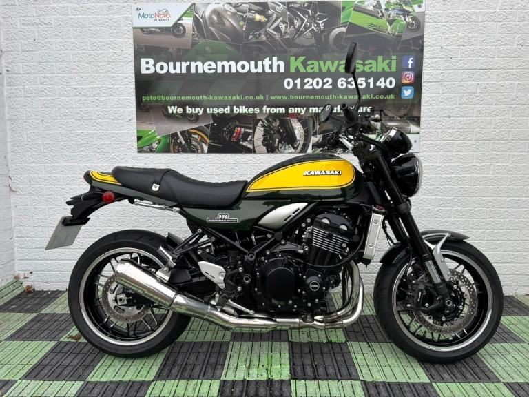 2024 Kawasaki Z900 RS 900 Yellow Ball Edition Modern Classic Euro 5