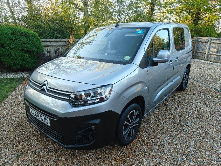 2018 Citroen Berlingo SWB Van, Grey, 1.6 Manual, Rear View Mirror Camera
