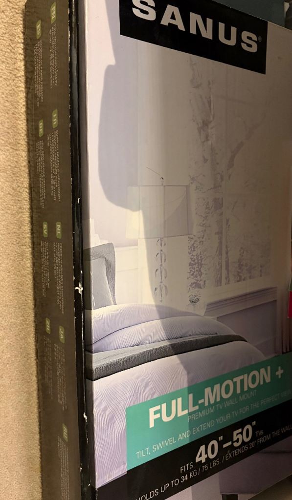 SANUS Full-Motion Premium TV Wall Mount