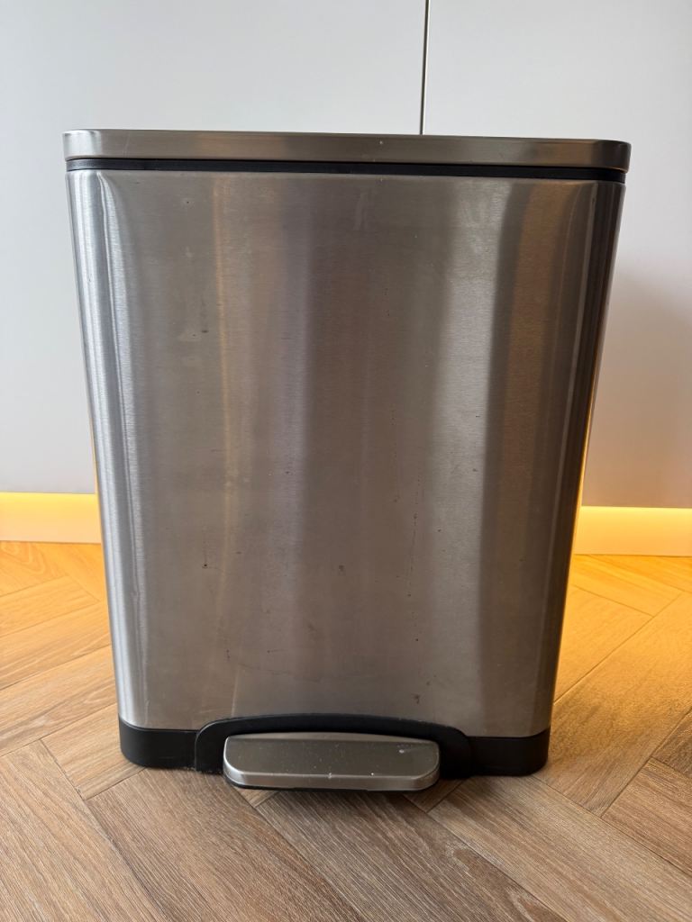Dunelm large bin with 2 compartments 