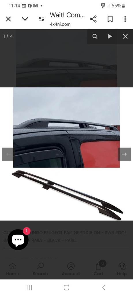 Mercedes benz roof bars aluminium black