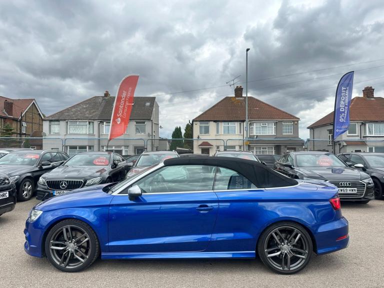  Audi S3 2.0 TFSI Cabriolet S Tronic quattro Euro 6 (s/s) 2dr (Nav) Petrol Automatic