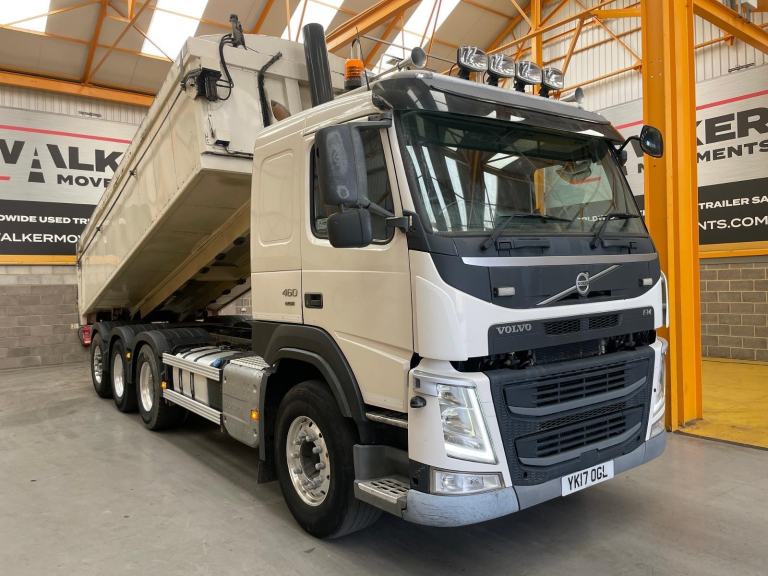 VOLVO FM 460 *EURO 6*, 8X4 TRIDEM ALUMINIUM TIPPER – 2017 – YK17 OGL