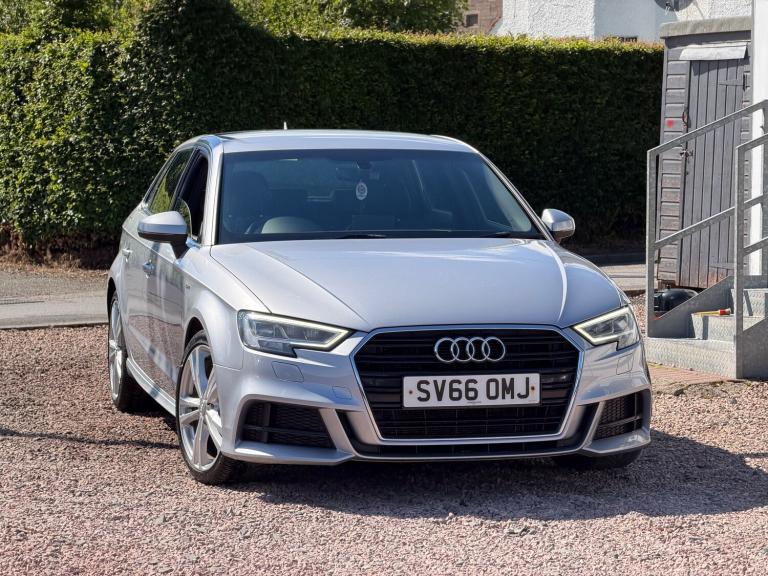2016 Audi A3 1.6 TDI S line Sportback 5dr Diesel Manual Euro 6 (s/s) (110 ps)