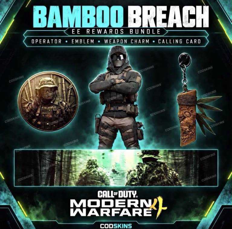Call of Duty Modern Warfare 4 Bamboo Breach EE Rewards Bundle