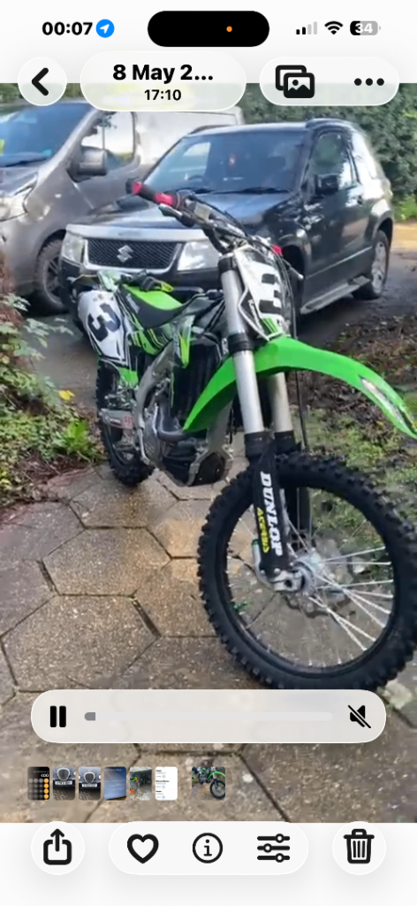 Kawasaki, KXf 450