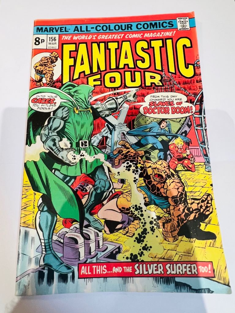 Marvel - Fantastic Four #156 (1974) vs Dr Doom