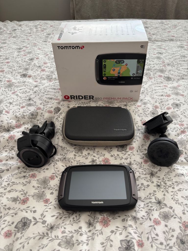 Tom Tom rider 550 Sat Nav