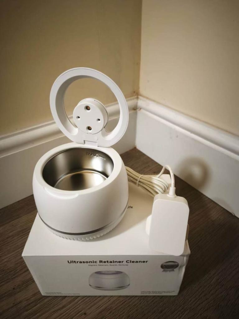 Brand New Ultrasonic Retainer Cleaner - Perfect for Dentures & Oral Appliances