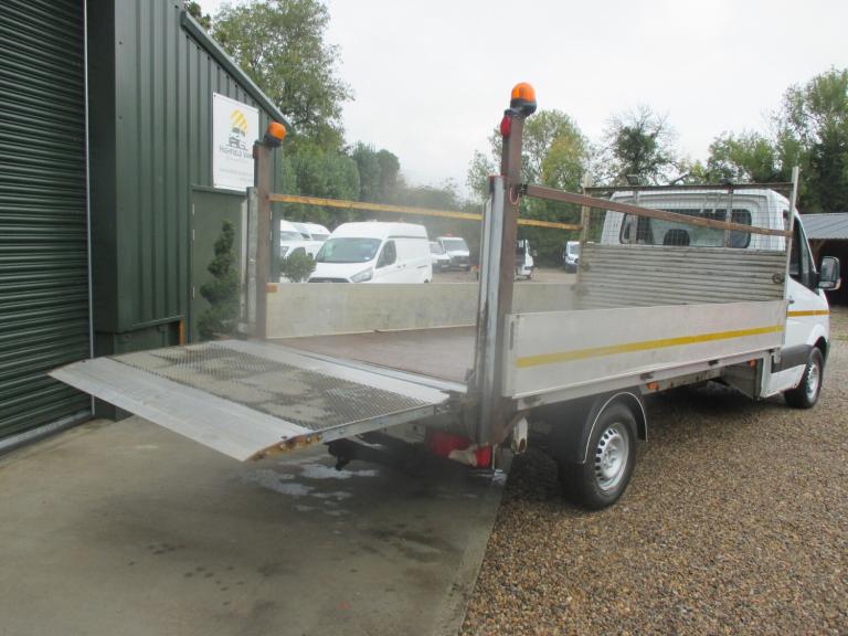 2015 Mercedes-Benz Sprinter 3.5t CDI 313 DROPSIDE FLATBED WITH TAIL LIFT. NO VAT Dropside Diesel ...