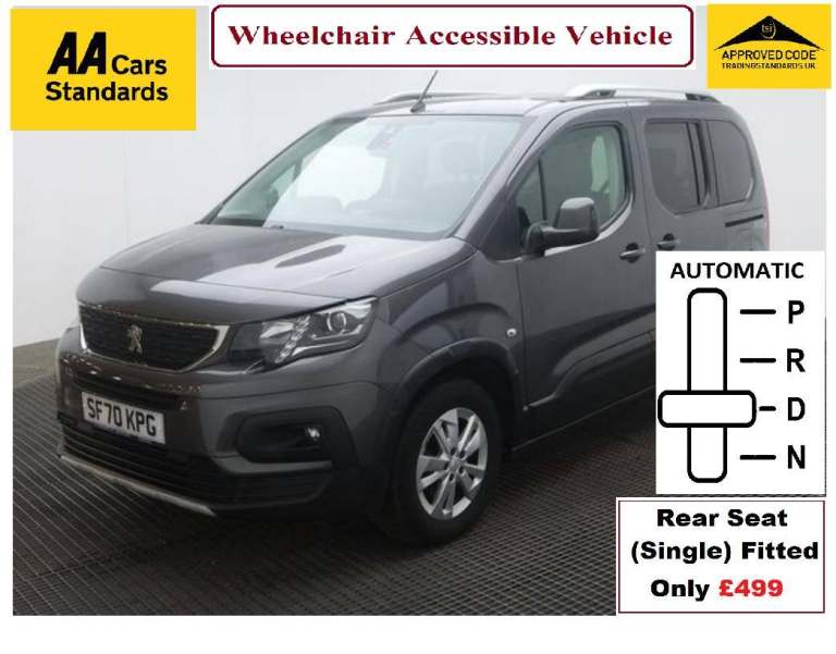 Peugeot Rifter WHEELCHAIR ACCESSIBLE 1.5 BlueHDi 130 Allure Diesel