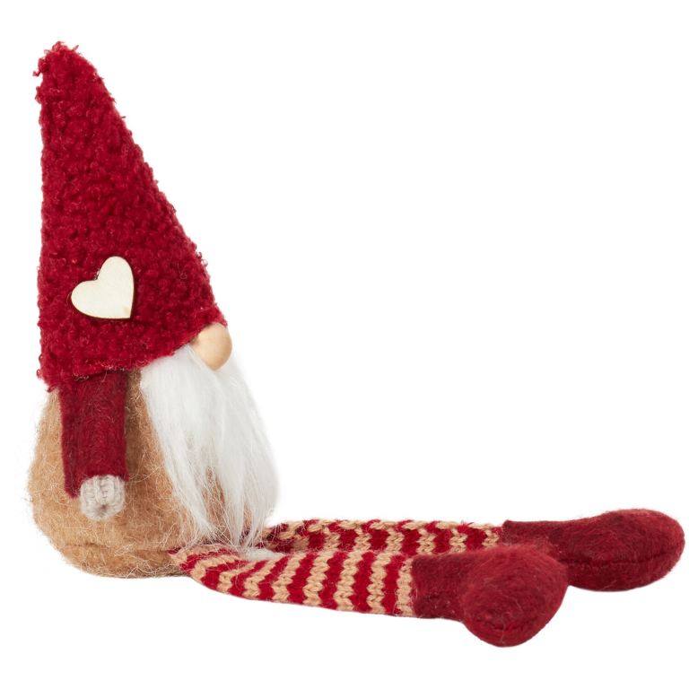 Hanging Teddy Hat Gonk Christmas Winter home decoration
