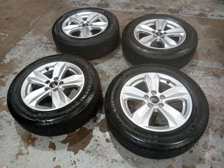 15" Audi Alloy Wheels and Tyres 185/65/15