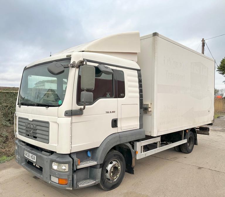 2008 MAN TGL 8.180 SLEEPER CARRIER XARIOS FRIDGE/FREEZER TRIPLE BARN DOORS