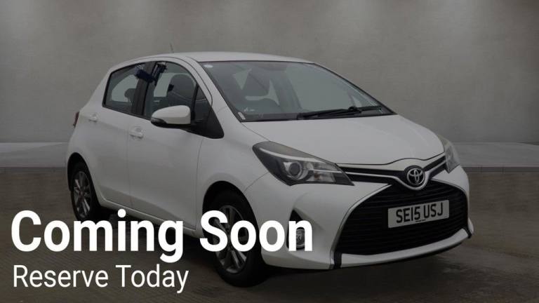 2015 Toyota Yaris 1.0 VVT-i Icon 5dr HATCHBACK PETROL Manual