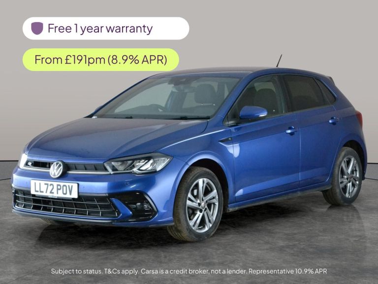 2022 Volkswagen Polo 1.0 TSI R-Line 5dr HATCHBACK PETROL Manual
