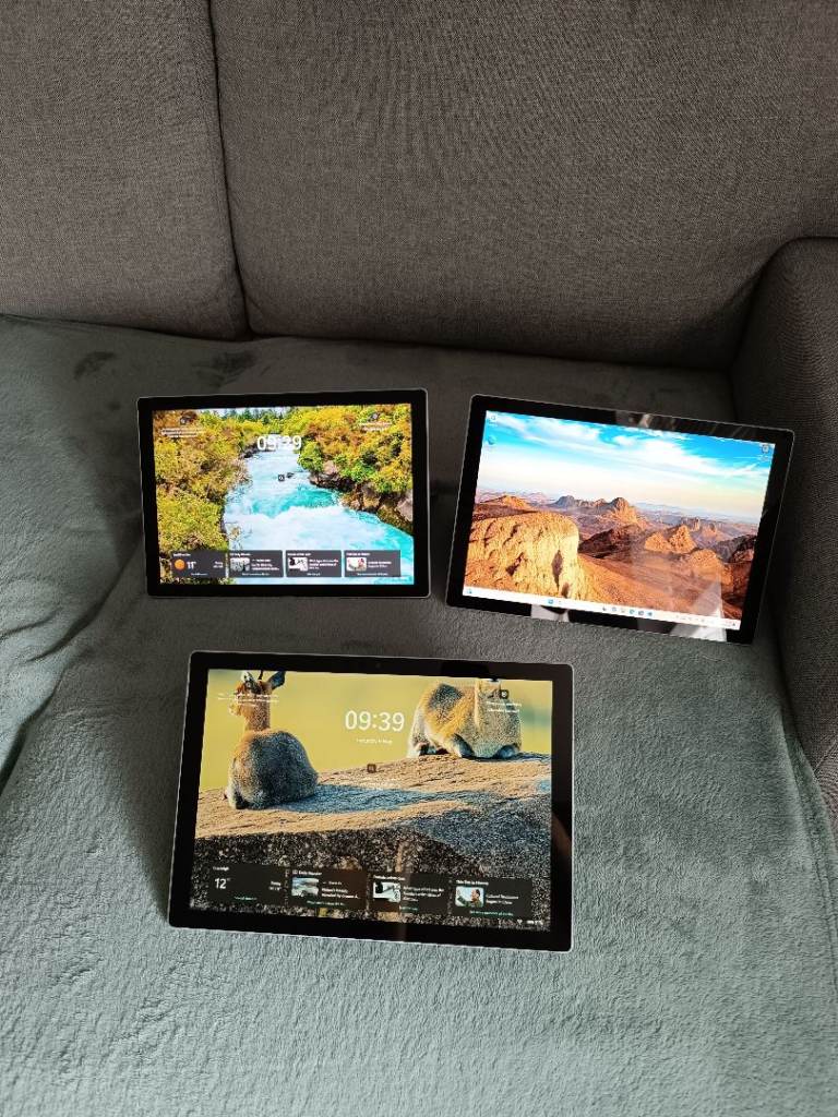 10x Microsoft surface Pro 7+ 16/256GB perfect for Students 