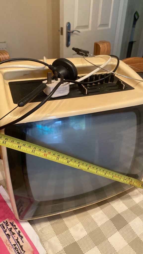 Black and white tv  (80’s)