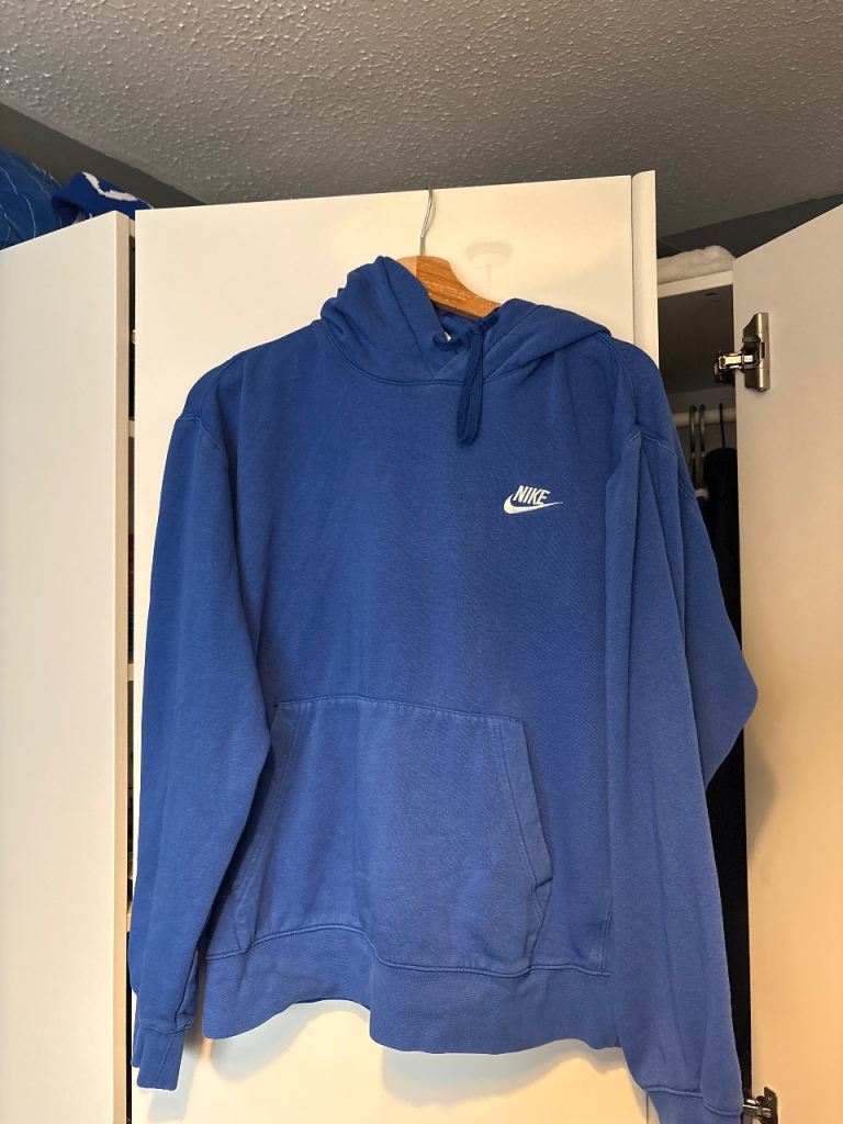 Blue Nike jumper 