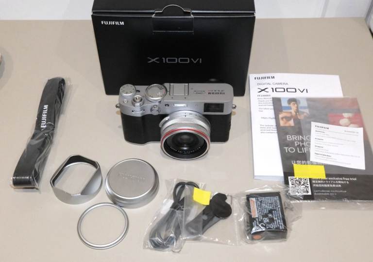 Fujifilm X100VI X Series Compact Digital Camera Silver - 271 SC