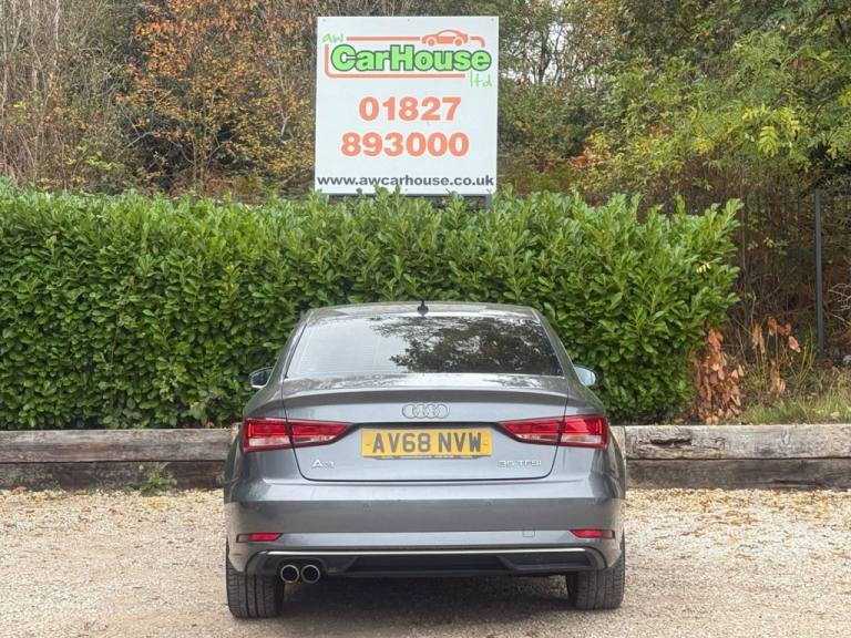 2018 68 AUDI A3 1.5 TFSI COD 35 SPORT SALOON 4DR PETROL MANUAL EURO 6 (S/S) 