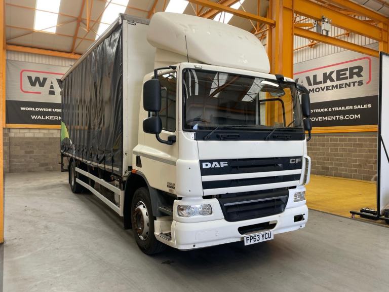 DAF CF65 EURO 5 4X2 18 TONNE CURTAINSIDER - 2013 - FP63 YCU