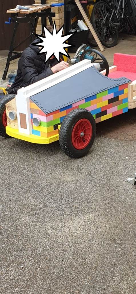 Handmade Go-Kart – Multicoloured