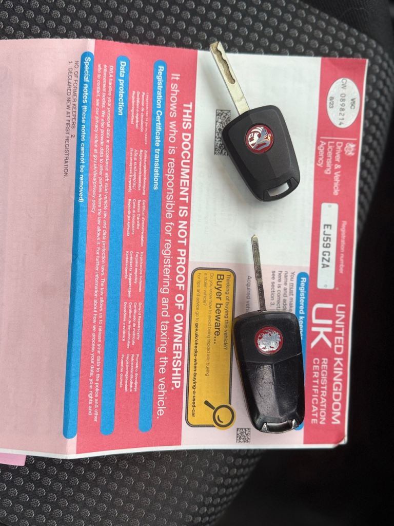 2010 VAUXHALL CORSA 1.2L