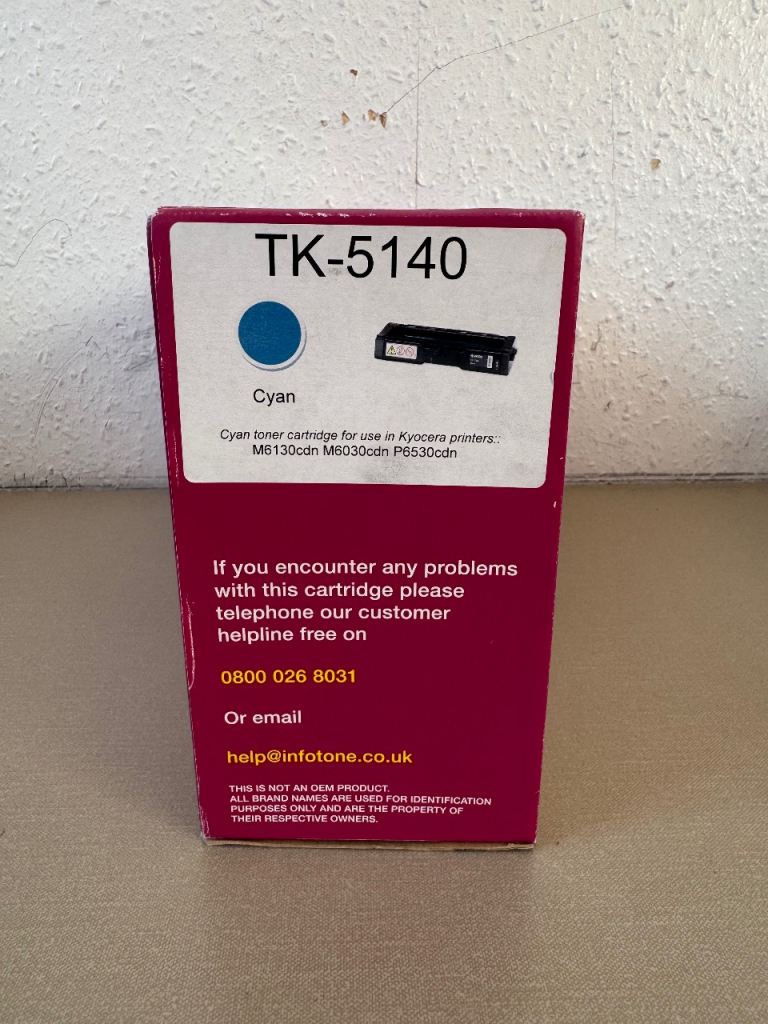 Brand new Infotone laser printer consumable in original packaging.
