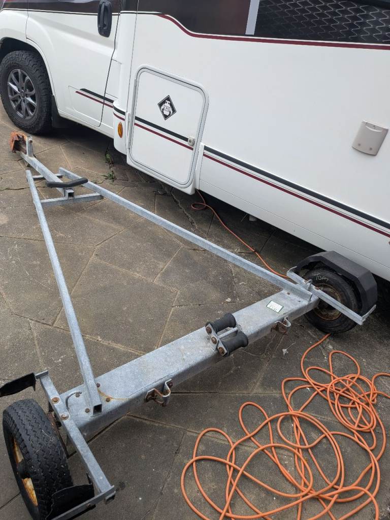 Small Boat Trailer / Launching Trolley - Galvanised
