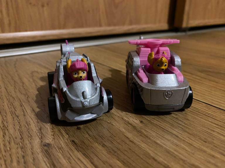 PAW Patrol SKYE True Metal Die-Cast Vehicles Cars x 2 HIGH FLYING ...