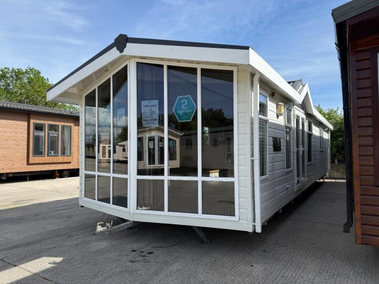 40x12ft 2 Bed Static Caravan - DG, CH, Ensuite, Lounge Furniture - Offsite