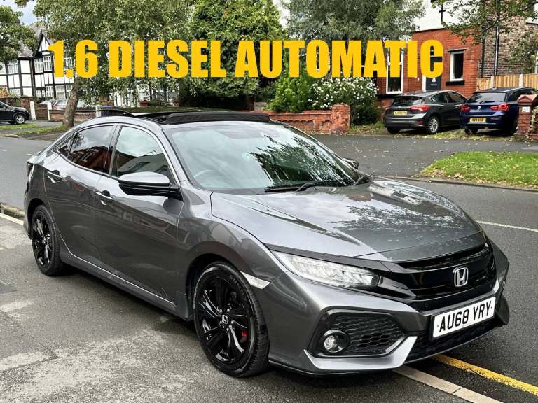 2018 Honda Civic 1.6 i-DTEC EX 5dr Auto HATCHBACK Diesel Automatic