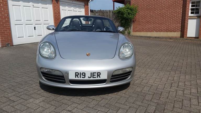 Porsche 987 Boxster 3.4S 6 speed. Arctic Silver Metallic with superb Porsche Service History