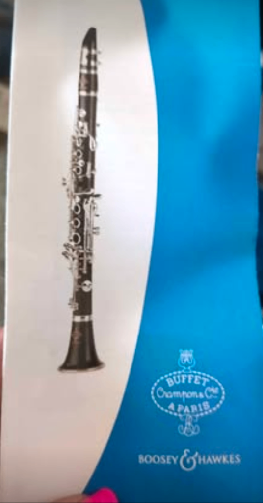 Boosey & Hawkes Buffet Crampon & Cie A Paris Clarinet.