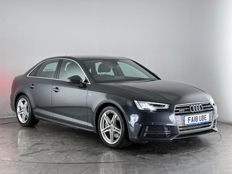 2018 Audi A4 2.0T FSI 252 Quattro S Line 4dr S Tronic [Ltr/Alc] SALOON PETROL Automatic