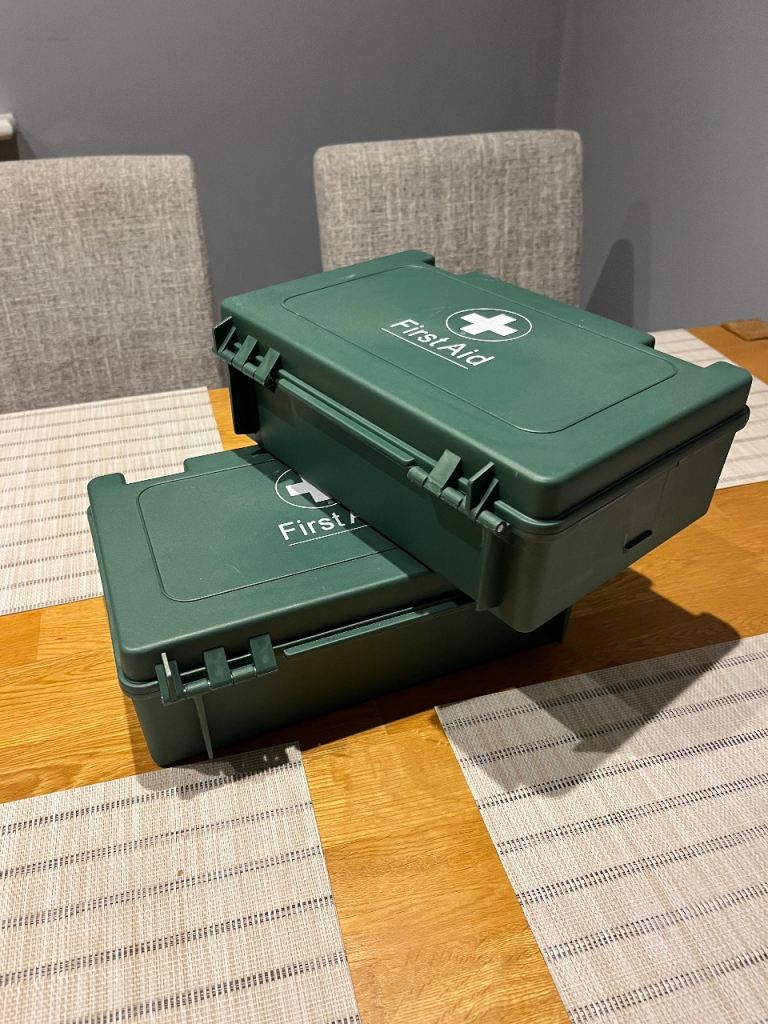Two Blue Dot (Crest Medical) HSE First Aid Kits