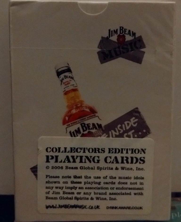 2006 Jim Beam Collectors Edition Cards Playing