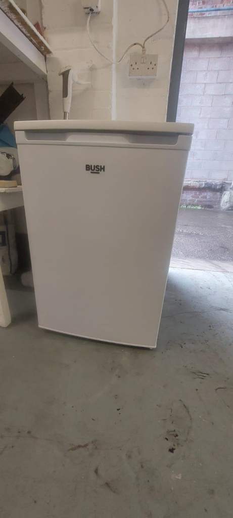 Bush White Freestanding Freezer – Good Condition